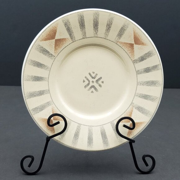 Sango Canyon Appetizer Dessert Bread Plates Saucers Southwest Geometric Pattern - Picture 3 of 5